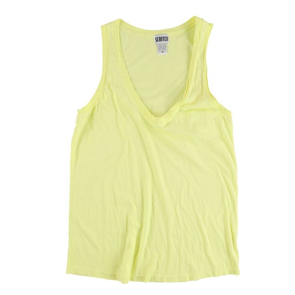 Scratch Womens Solid Tank Top, NWT